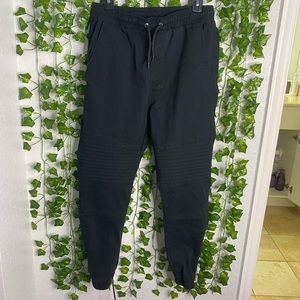 black hiphop pants
